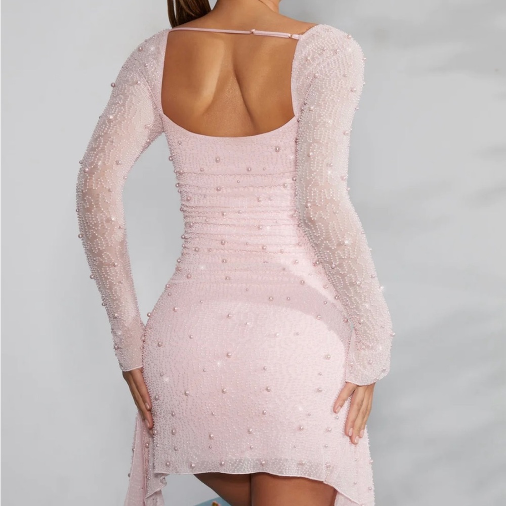 Oh Polly Tivoli Embellished Dress Pink - Picture 4 of 5